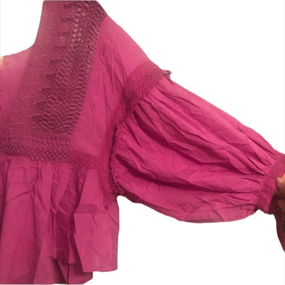 ✨HP✨FREE PEOPLE
DRIVE YOU MAD BLOUSE ✨ - Picture 6 of 7